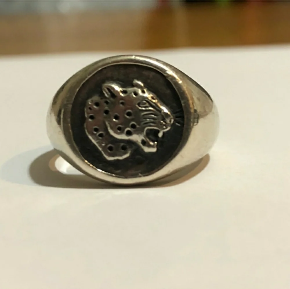 JEWELRYLAB Jaguar Ring 925 Sterling Silver Handmade EUC!